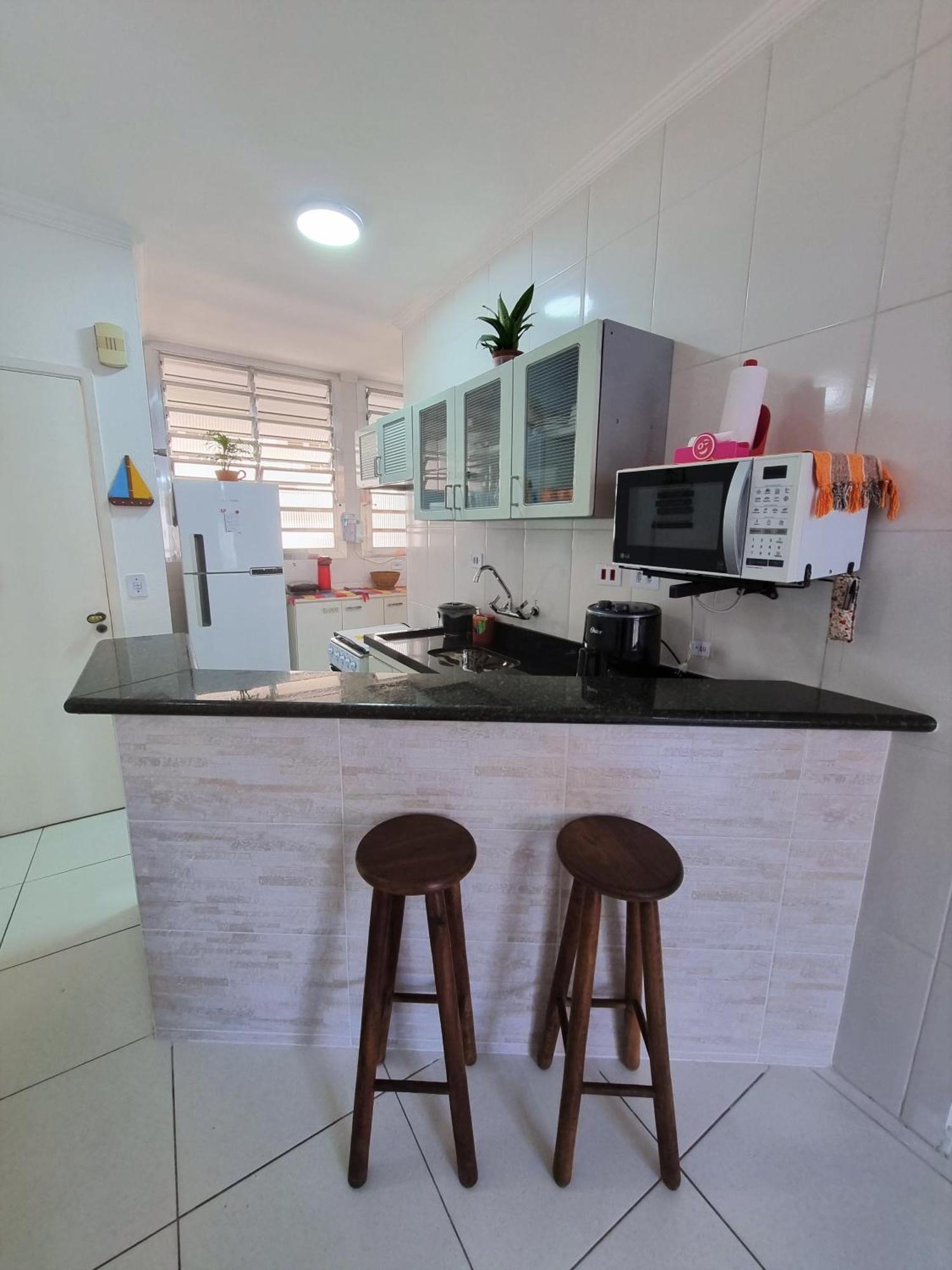 Apto Pe Na Areia Praia Das Pitangueiras - Centro Guaruja Exterior photo